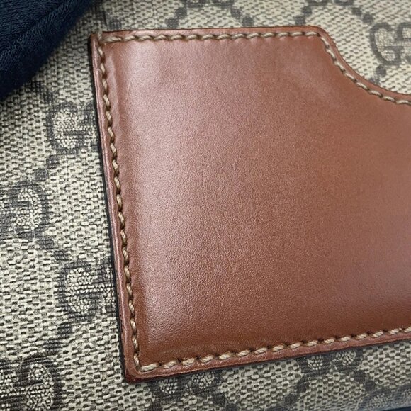 GUCCI GG Supreme Padlock ChainShoulder Bag Size Small GG Supreme/Leather Bei... - Picture 10 of 15